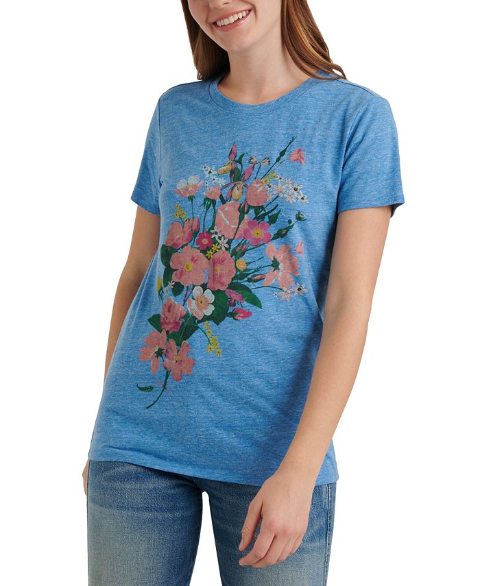 Lucky Brand Flower T-Shirts