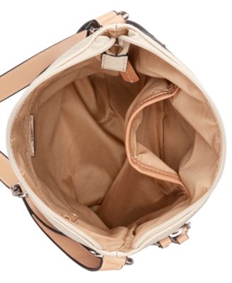 Colorblock Pebble Crossbody, Exclusively at Macy's