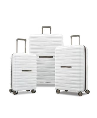 samsonite white luggage