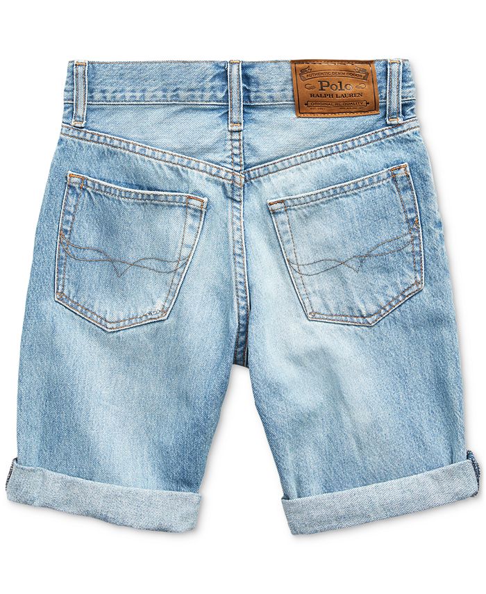 Polo Ralph Lauren Big Boys Sullivan Slim Denim Shorts - Macy's