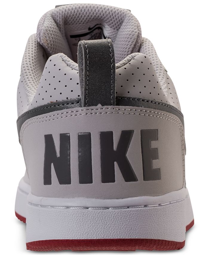 Nike Men's Court Borough Low Premium Casual Sneakers from Finish Line ...