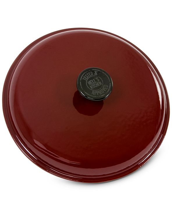 Hell's Kitchen 5Qt. Cast Iron Dutch Oven & Reviews Cookware