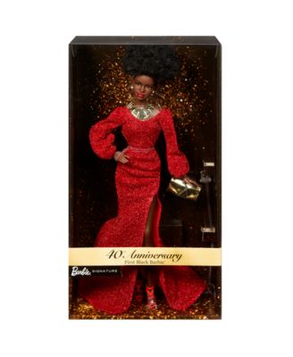 Barbie Collector Edition 40th Anniversary Ken Barbie Collectibles Barbie 40th Anniversary First Black Doll - Macy\u0027s