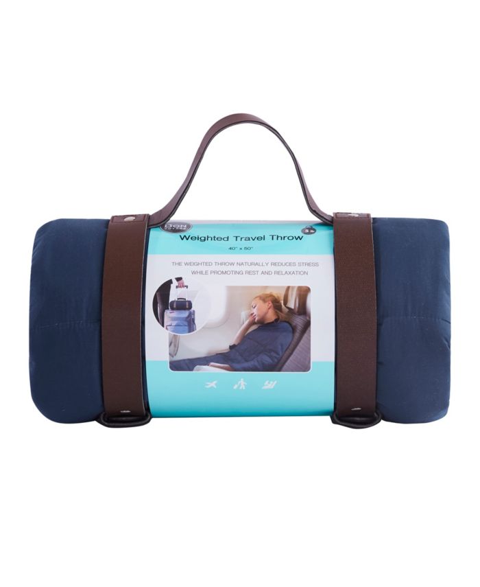 Bon Voyage Microfiber Weighted Travel Throw & Reviews - Travel Accessories - Luggage - Macy's