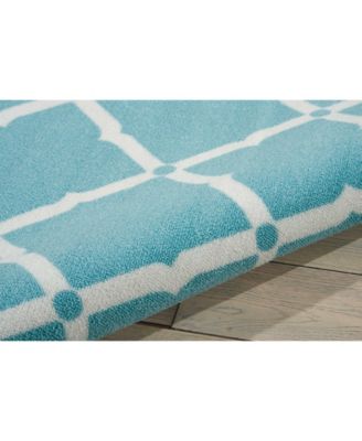 Backyard BAC091 7'9" x 10'10" Outdoor Area Rug