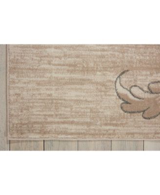 Samuel SAM05 Mocha 5'3" x 7'3" Area Rug