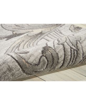 Samuel SAM05 Slate 2'2" x 7'6" Runner Rug