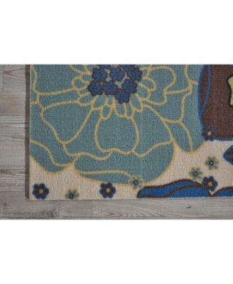 Backyard BAC021 2'3" x 8' Runner Rug