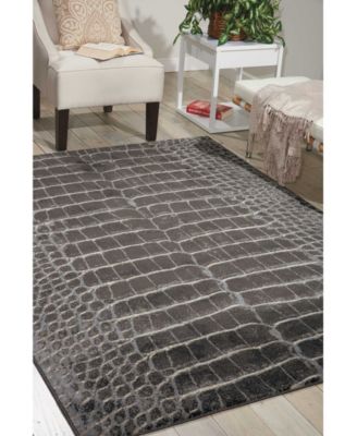 Samuel SAM09 Charcoal 5'3" x 7'3" Area Rug