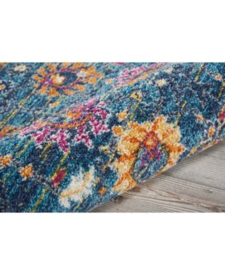 Zeal ZEA01 2'2" x 7'6" Runner Rug