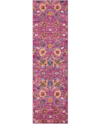 Zeal ZEA01 2'2" x 7'6" Runner Rug