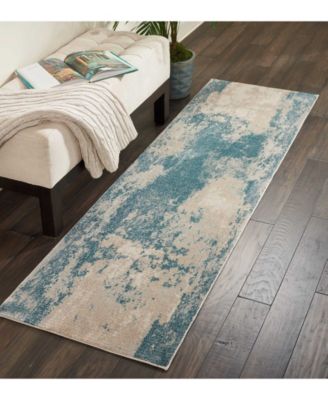 Samuel SAM13 Ivory 2'2" x 7'6" Runner Rug