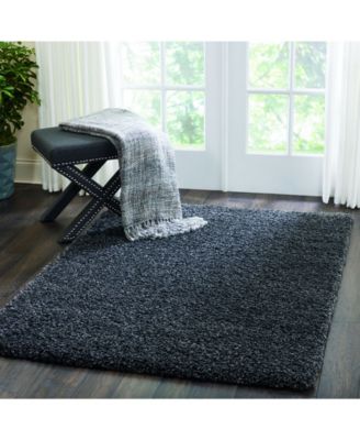 Cali Shag CAL01 3'11" x 5'11" Area Rug