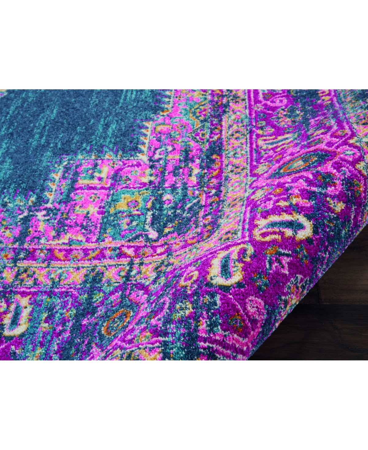 Long Street Looms Zeal ZEA03 Blue 9' x 12' Area Rug
