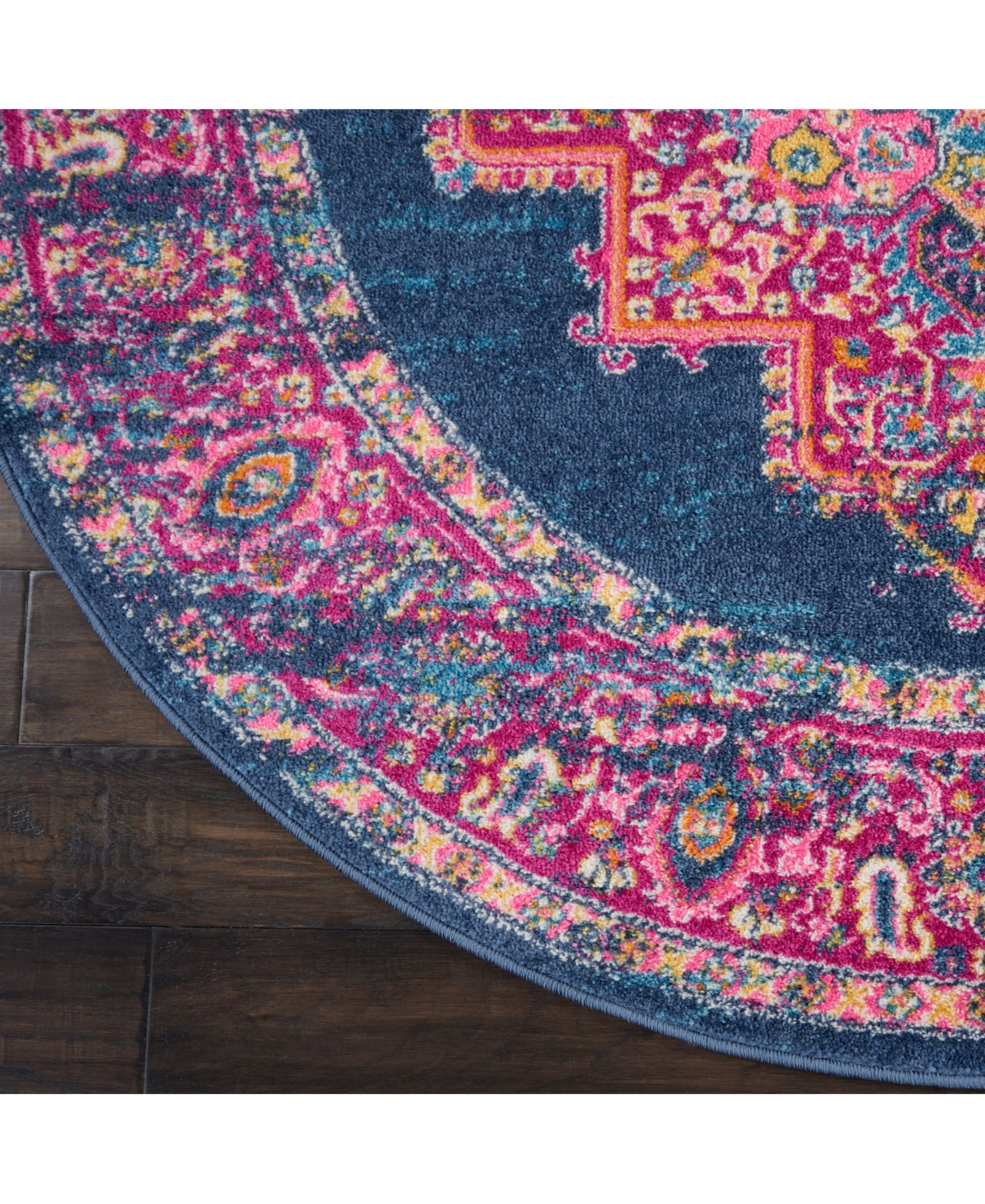 Long Street Looms Zeal ZEA03 5'3" Round Area Rug