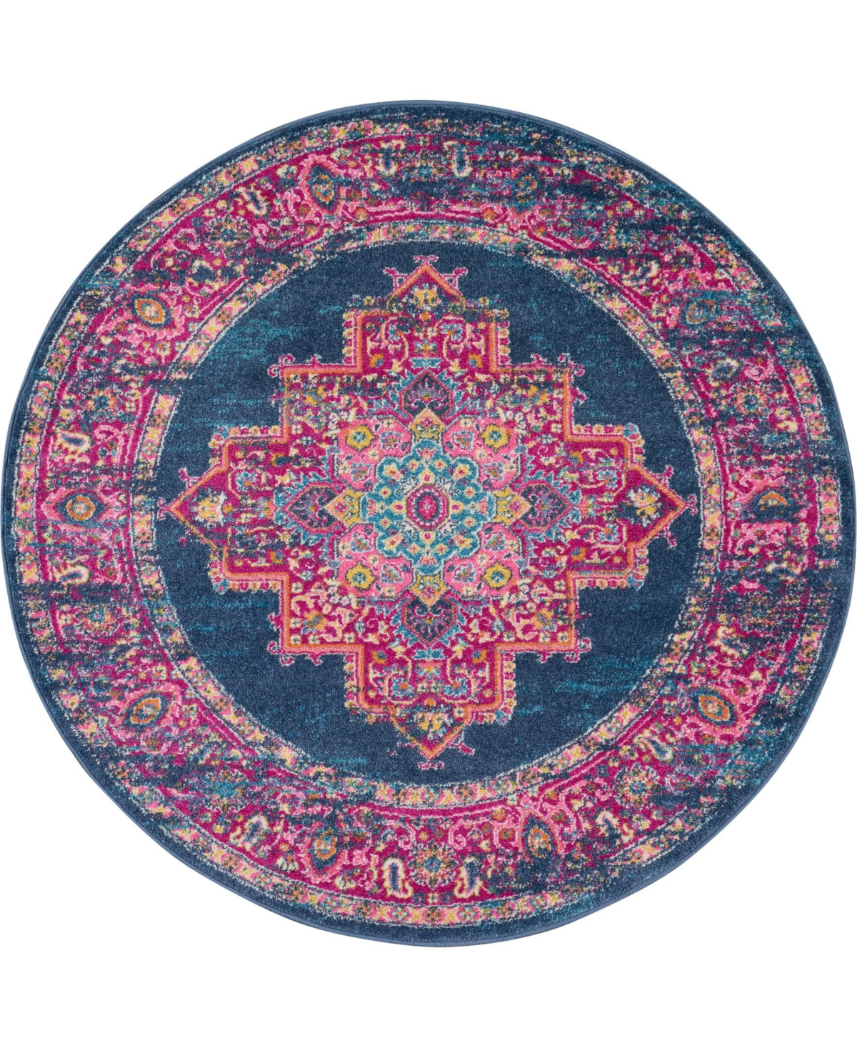 Long Street Looms Zeal ZEA03 8' Round Area Rug