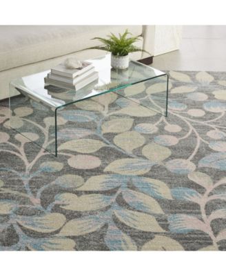 Peace PEA03 Gray 8' x 10' Area Rug