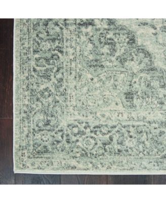 Peace PEA05 Ivory 4' x 6' Area Rug