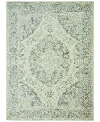 Peace PEA05 Ivory 5'3" x 7'3" Area Rug