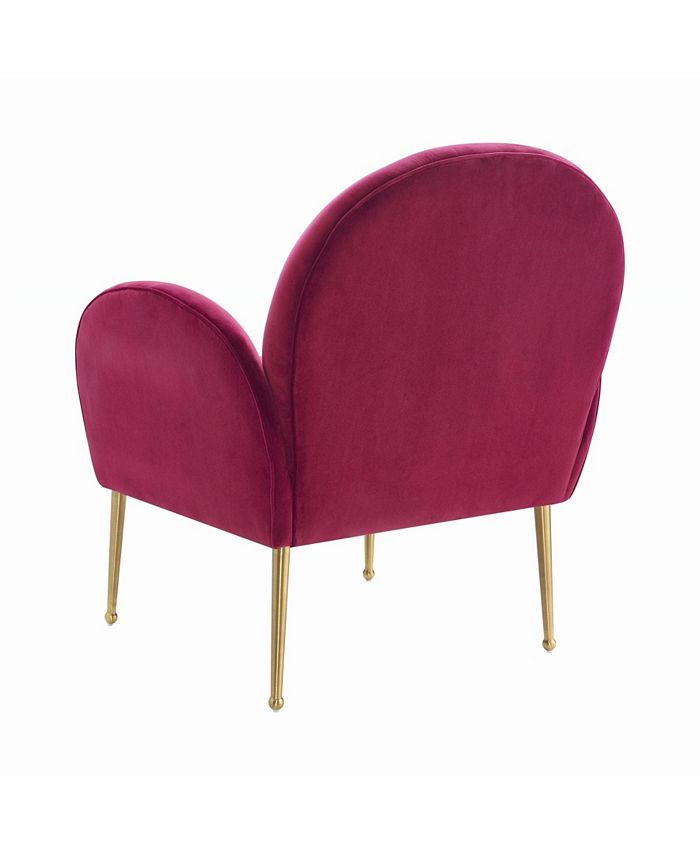 TOV Furniture Gwen Velvet Chair - Macy's