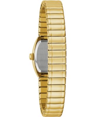 Women's Gold-Tone Expansion Bracelet Watch 18x25mm