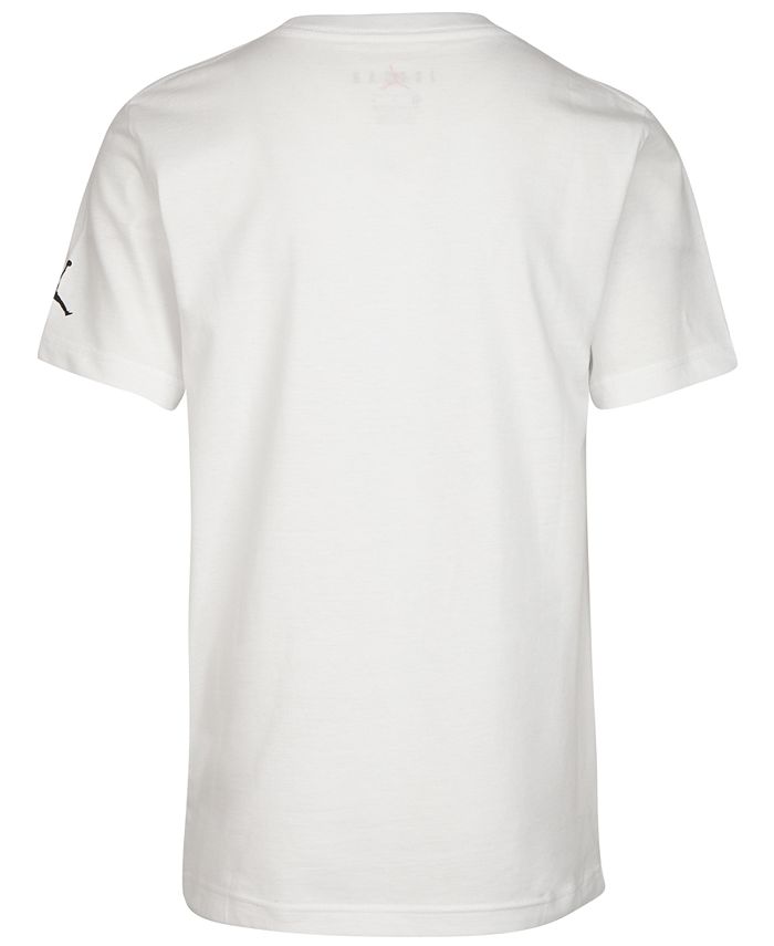 Jordan Big Boys Crossword Logo Cotton T-Shirt - Macy's