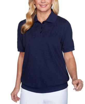 Alfred Dunner - Classics Jacquard Top