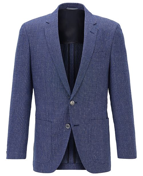 Hugo Boss Boss Men S Haylon Dark Blue Jacket Reviews Hugo Boss