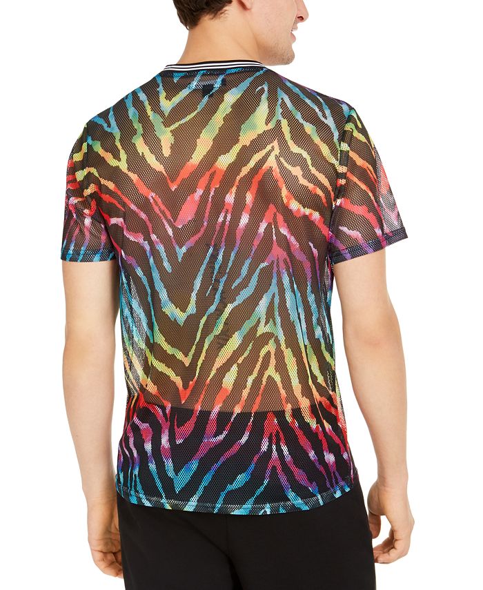 INC International Concepts INC Men's Mesh Tie Dye TShirt, Created for Macy's Macy's