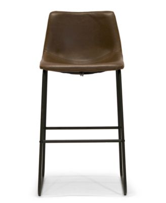 Set of 2 Adan Iron Frame Bar Stool