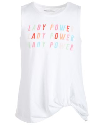 Ideology Womens Tie Back Tank Top Gray Size Xx Large main image 1