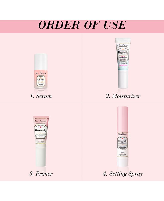 Too faced hangover set