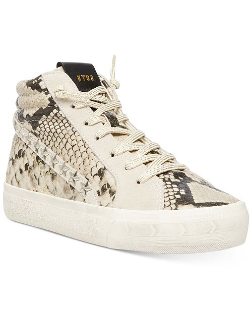 Steve Madden Women S Qualify Lace Up High Top Sneakers Reviews