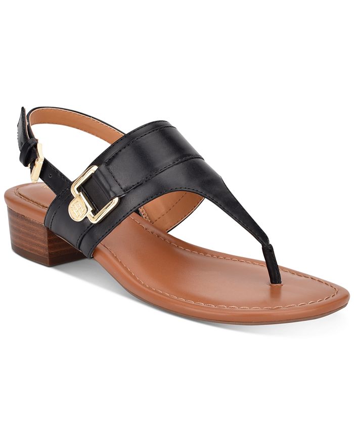 Tommy Hilfiger Keely Thong Sandals - Macy's