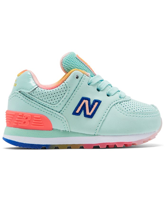 New Balance Toddler Girls' 574 Rainbow Casual Sneakers from Finish Line & Reviews - Finish Line 
