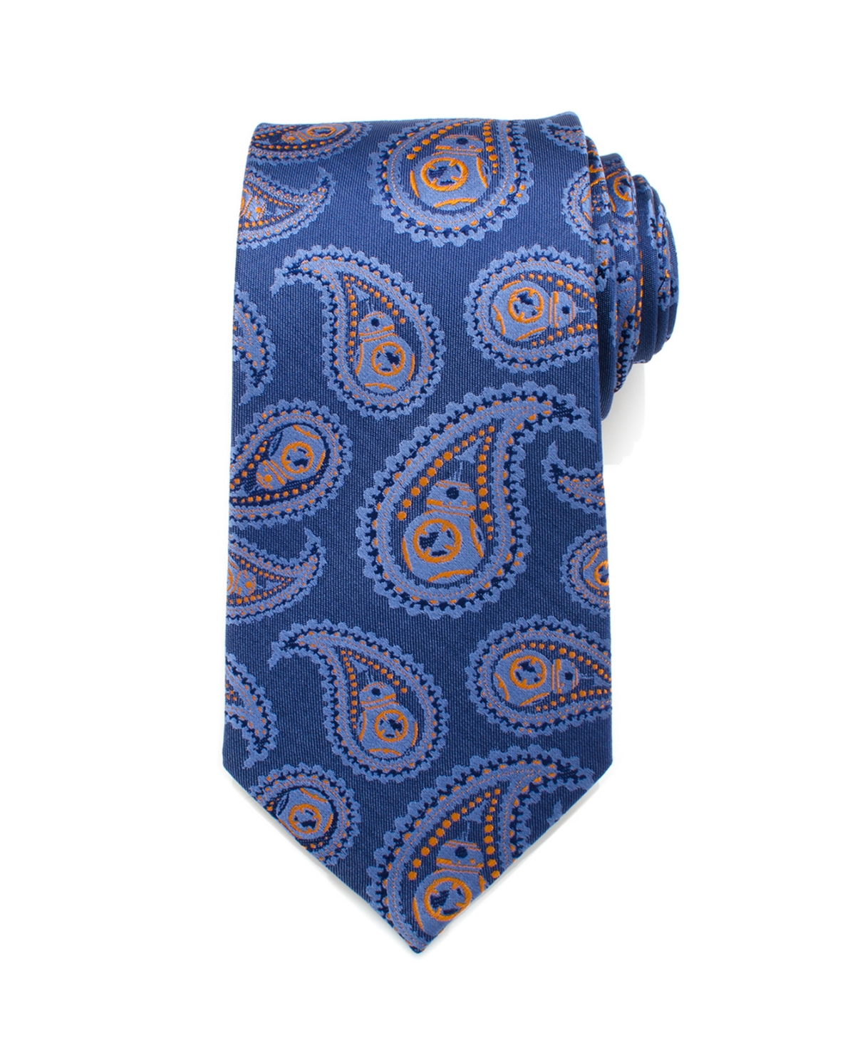 Bb-8 Paisley Men's Tie - Blue