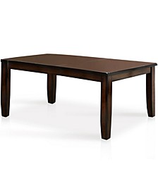 Lalonde Solid Wood Dining Table with Leaf