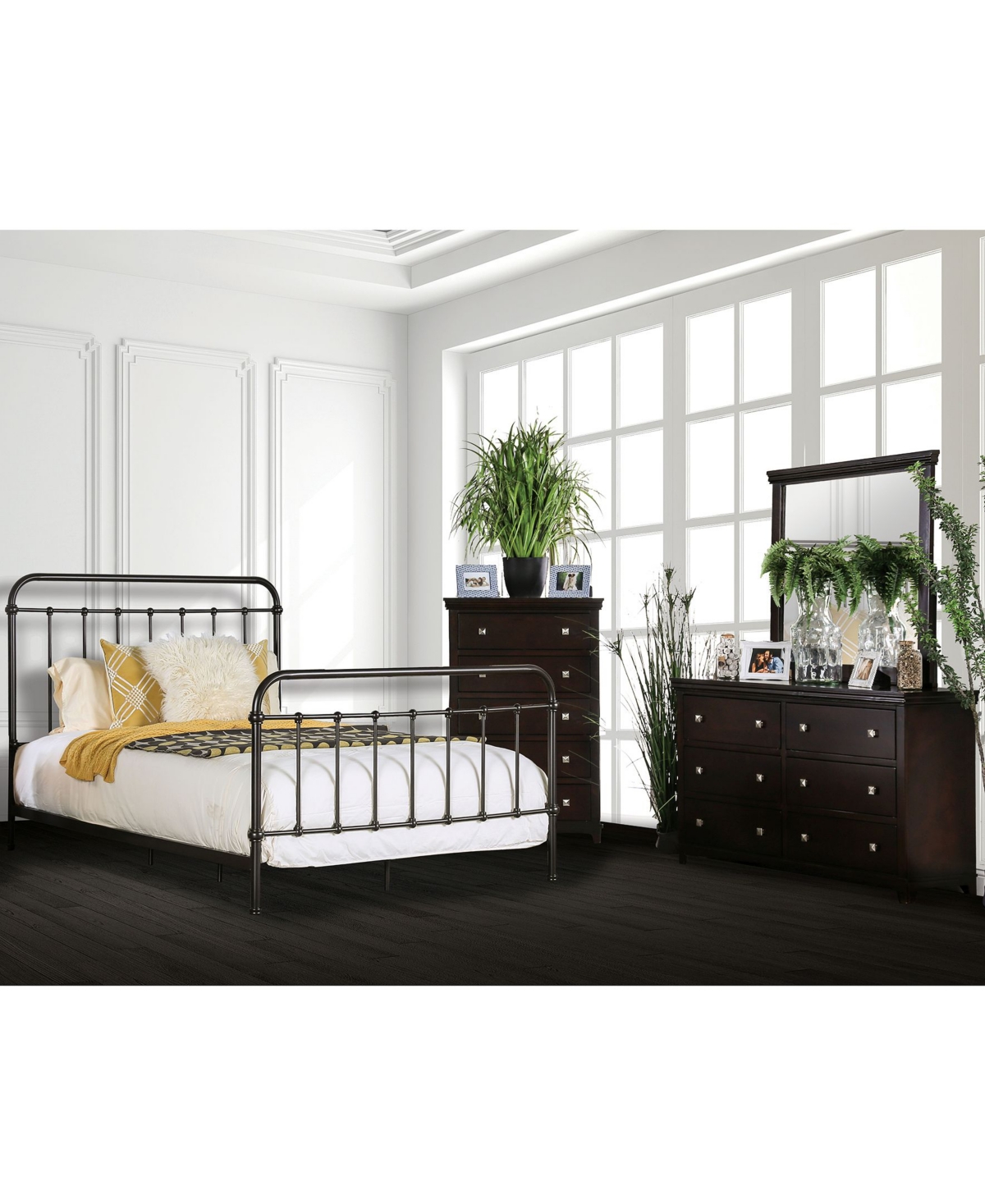 Furniture of America Cloe Metal Bed