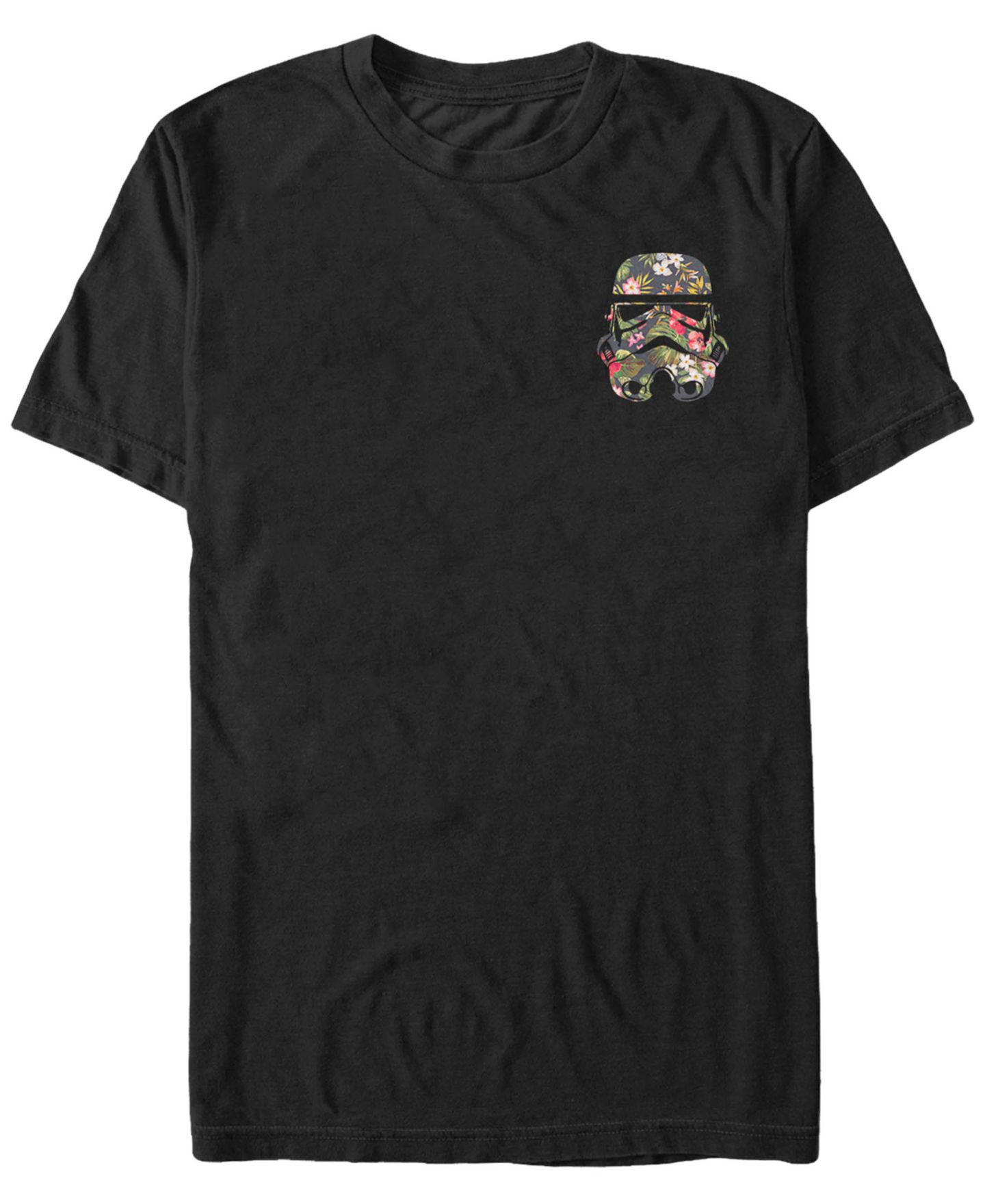 Мужская футболка Fifth Sun Star Wars Storm Trooper Floral Pocket Short Sleeve, цвет: Чёрный — фото 1