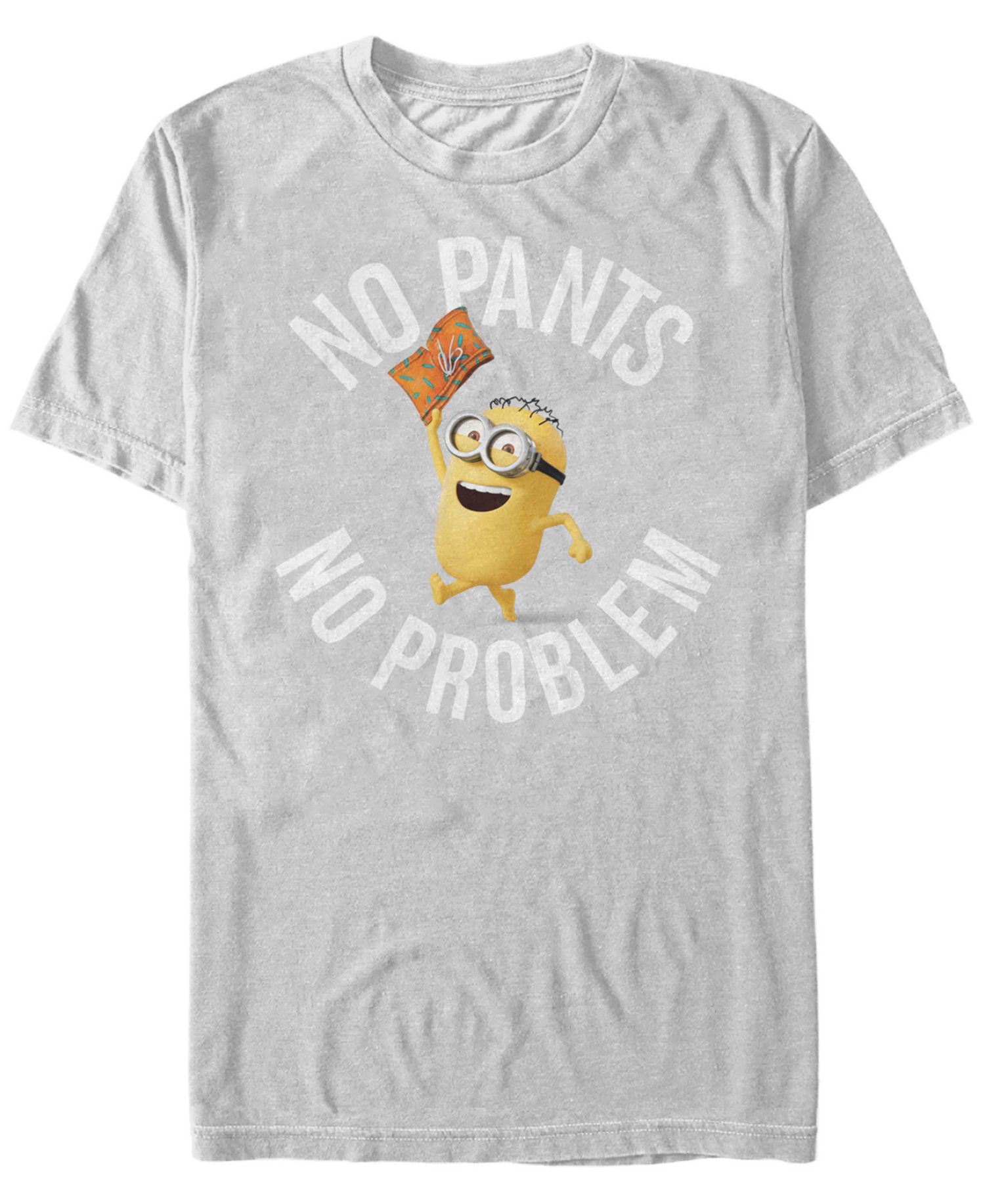 Minions Men's No Pants No Problem Short Sleeve T-Shirt