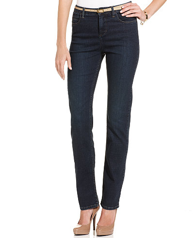 Lee Platinum Gwen Straight-Leg Jeans, Created for Macy's - Jeans ...