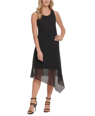 dkny mesh dress