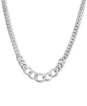 image of Lucky Brand Heavy-Link Collar Necklace, 17