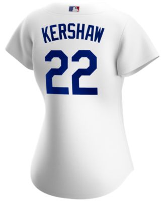 Los Angeles Dodgers Women's Clayton Kershaw Official Player Replica Jersey