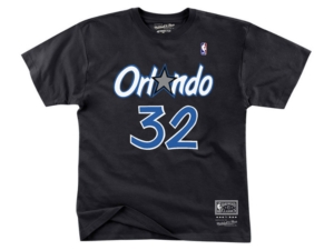 Mitchell & Ness Men's Shaquille O'Neal Orlando Magic T-Shirt