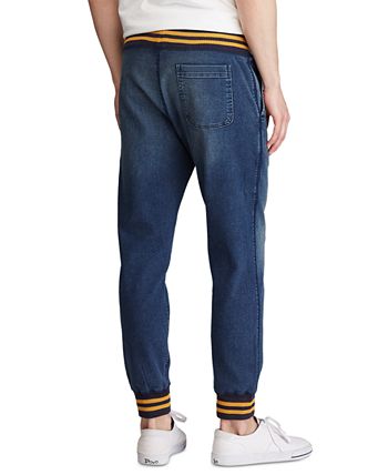 Ralph denim joggers outlet