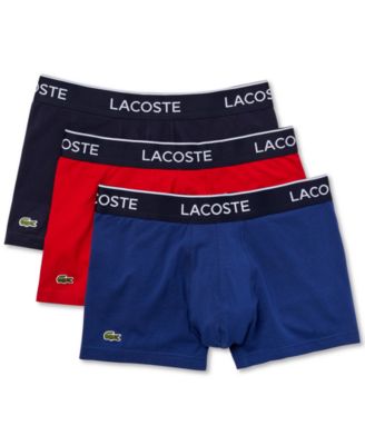 Photo 1 of [Size XL] Lacoste Men's Trunk, Pack of 3