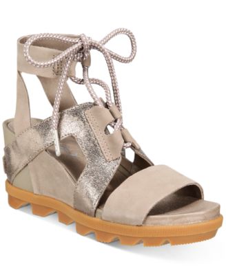 sorel joanie ankle lace sandal