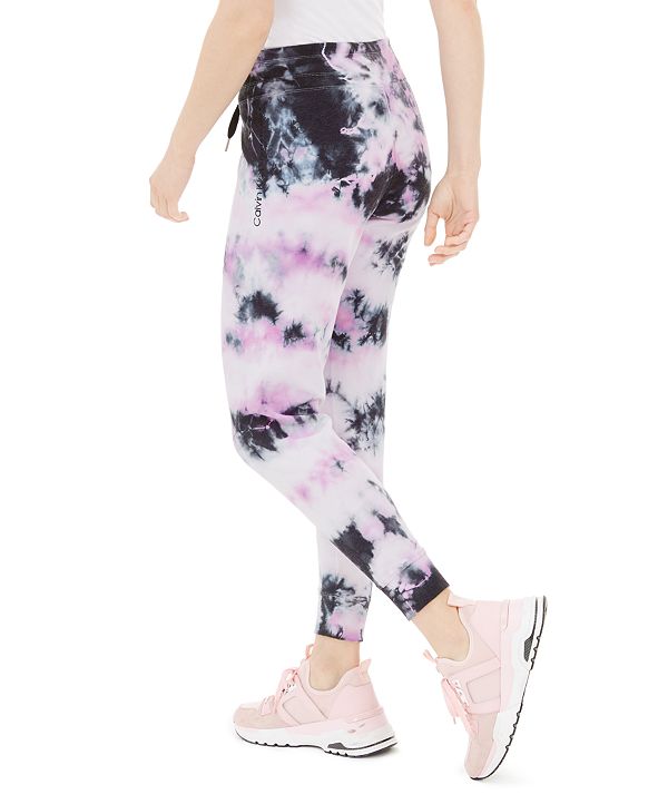 calvin klein tie dye sweatpants