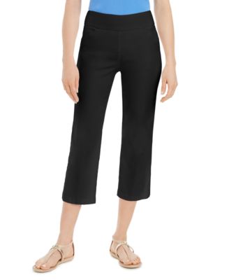 Charter Club Pull-On Crop Pants 